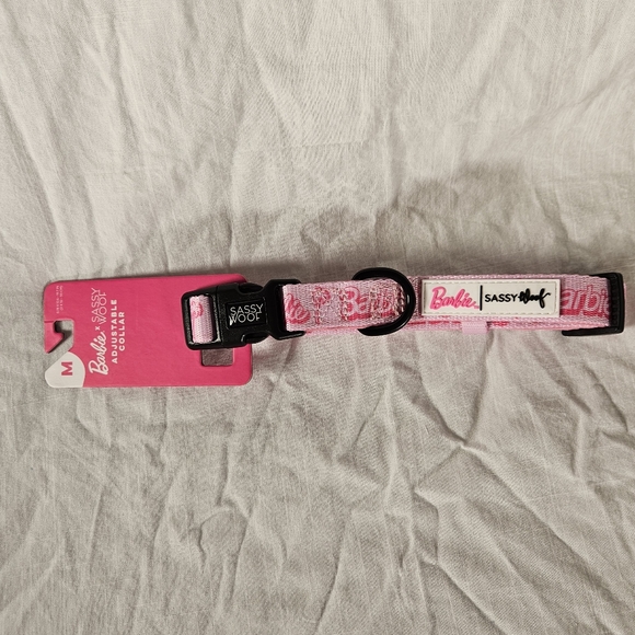 sassy woof Other - NWT Sassy Woof Pink Barbie Dog Collar